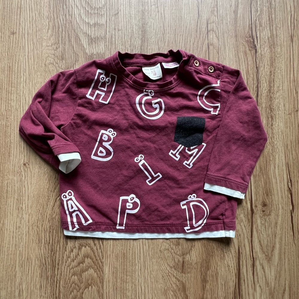 Zara Letter Shirt